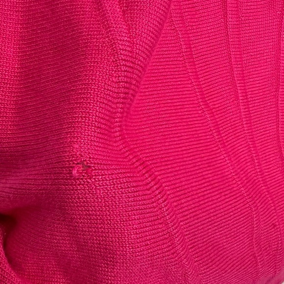 C Wonder Sweater Womens Size Large Pink Scoop Neck Cutouts - Picture 2 of 9